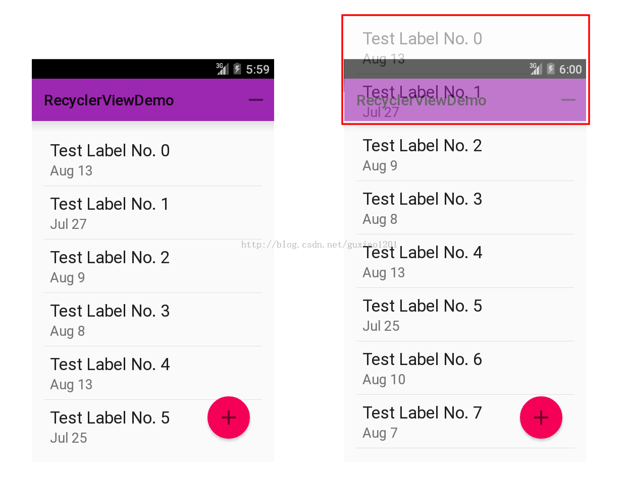 【Android 界面效果47】RecyclerView详解