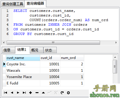 MySQL必知必会 三